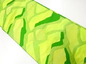 アンティーク　抽象模様織出し袋帯（材料）